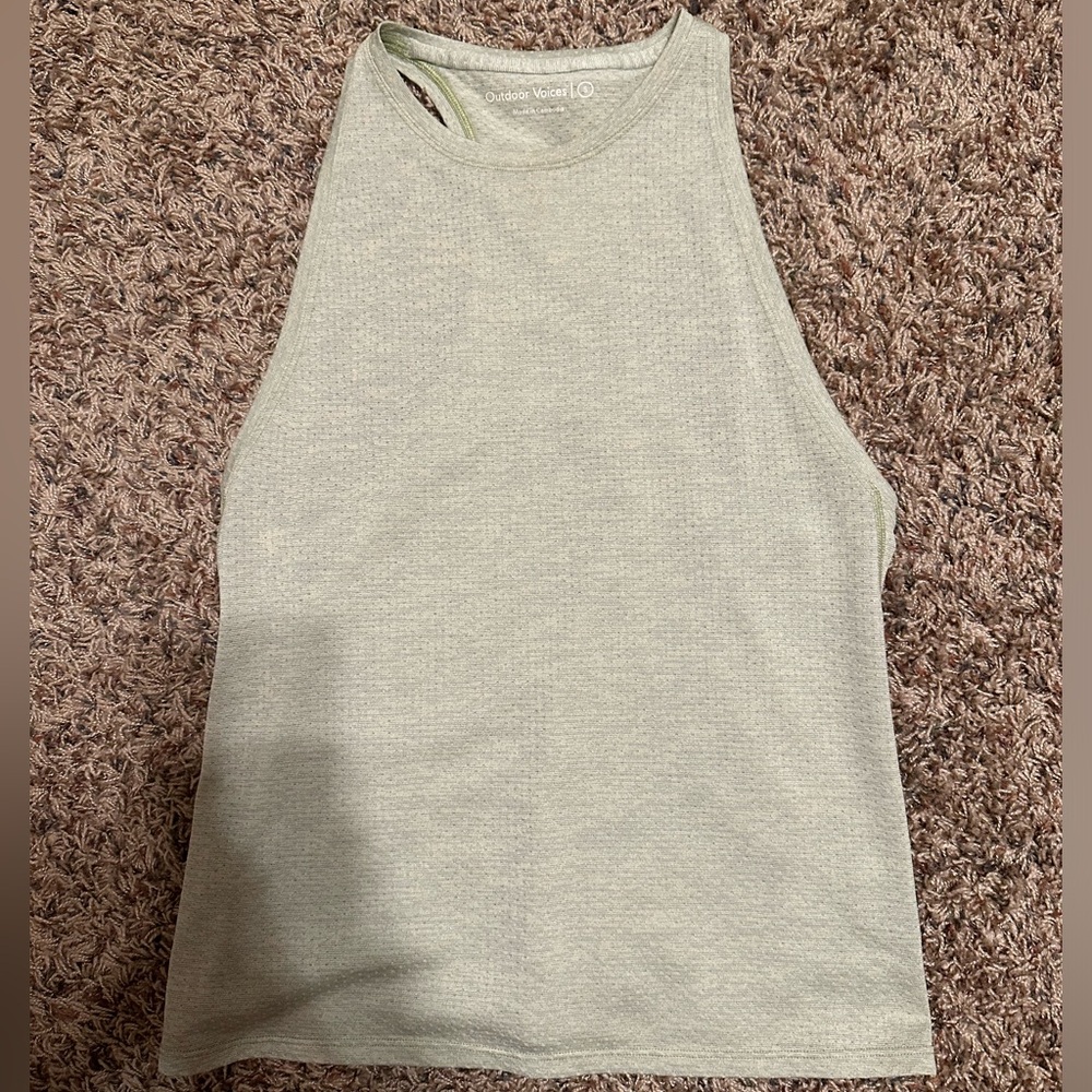 green outdoor voices tank